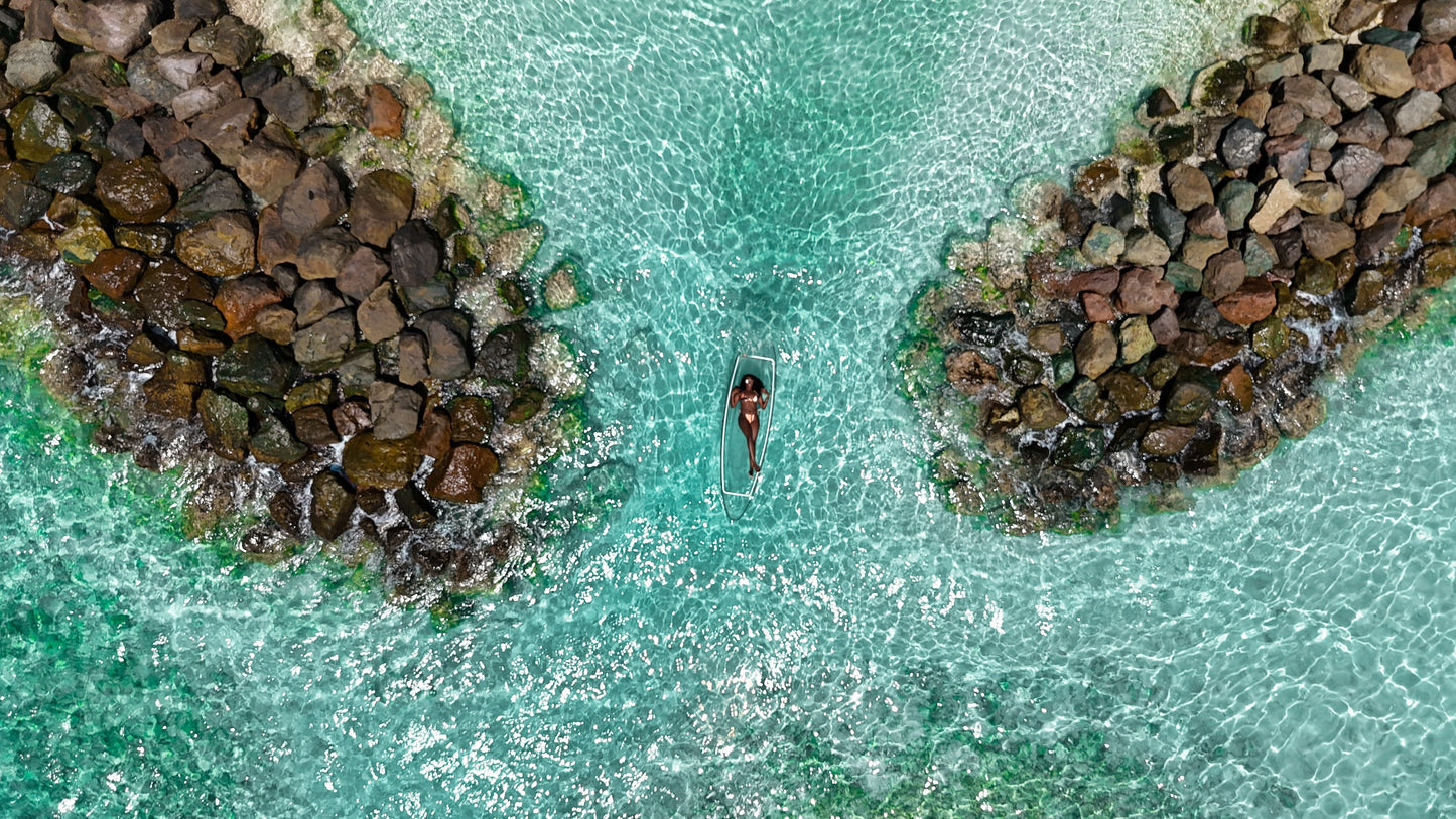 Drone Clear Kayak Photoshoot - Individual 30 Minutes NO VIDEO