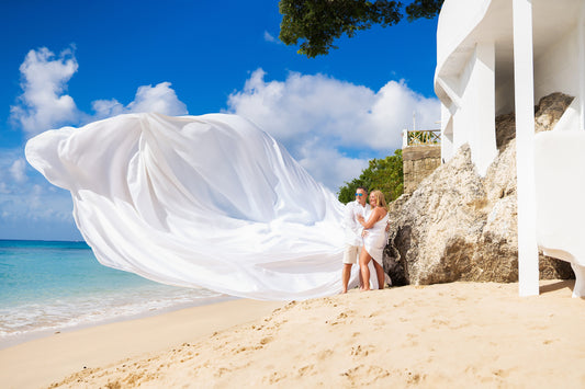 Flying Dress Barbados Photoshoot - Snow White