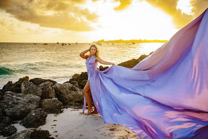 Flying Dress Barbados Photoshoot - Lilac