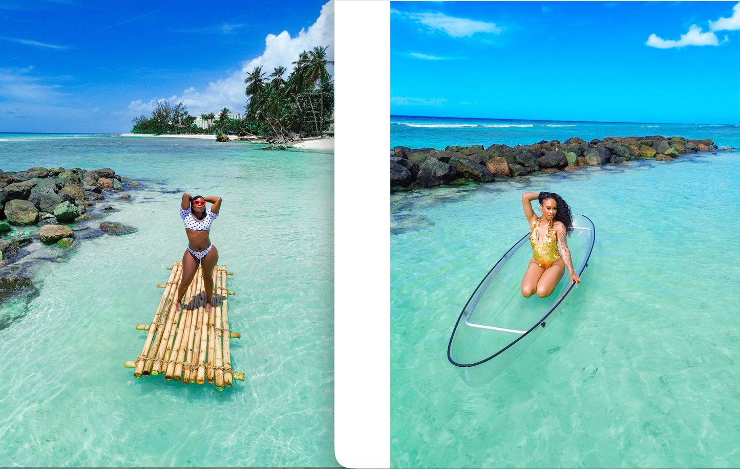 NEW! COMBO 30 minute Kayak/30 minute Bamboo Photoshoot Includes VIDEO